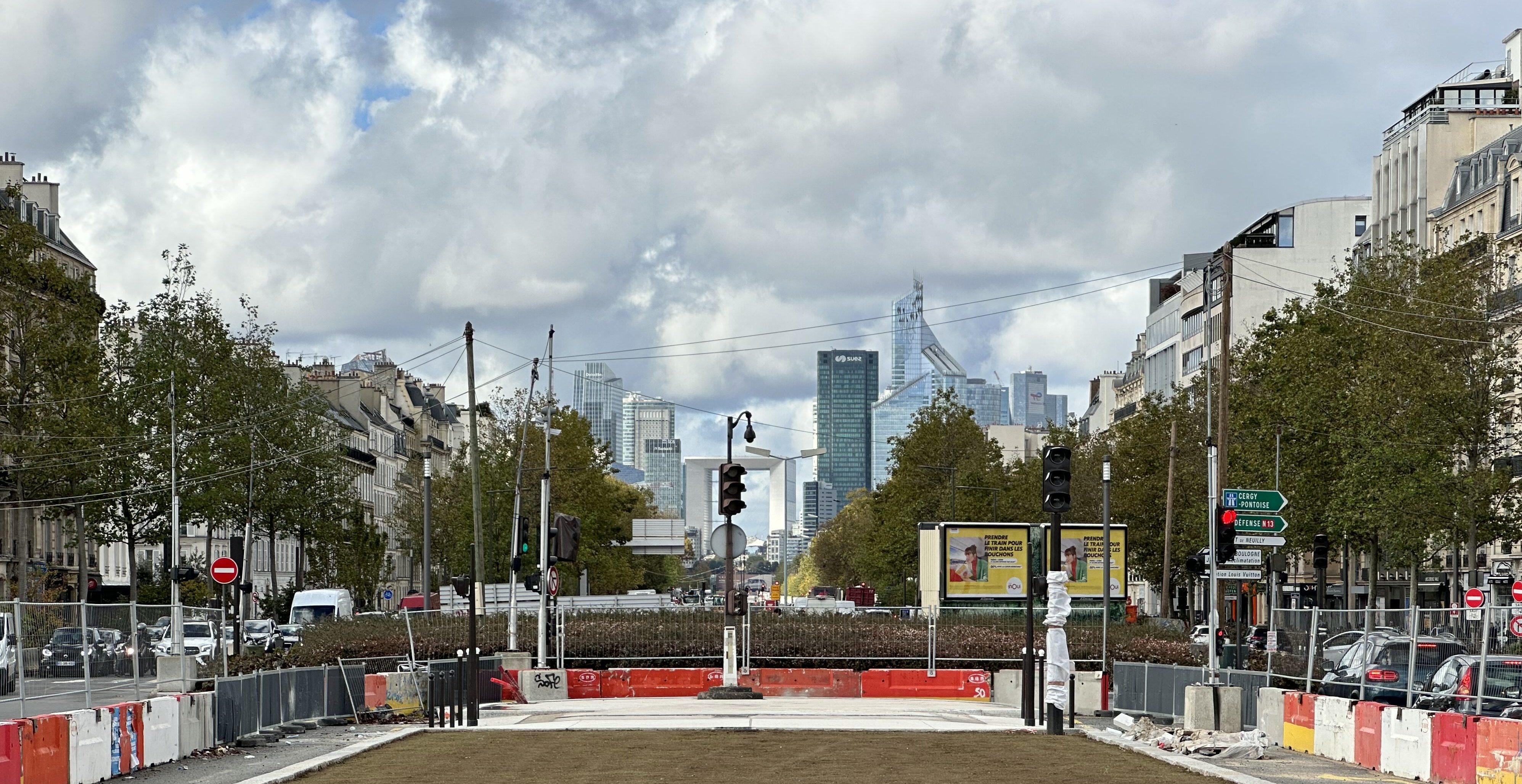 La porte Maillot se transforme grâce à nos équipes